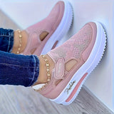Breathable Slip-On Trainers with Stable Comfort