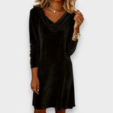 Scarlett | Loose Velvet Dress