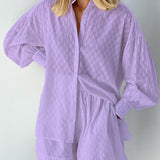 Elizabeth - Light Shirt and Shorts Set