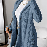 Sara - Plush Hooded Coat