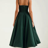 Isolde Elegant Tulle Midi Dress