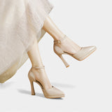 Leather Heels Evette
