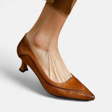 Amara Leather Heels