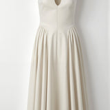 Alexandra Breezy Linen Cutout Dress
