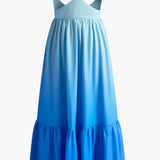 Samantha Halter Cutout Maxi Dress
