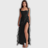 Lara - Stylish Maxi Dress with Split