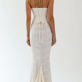 Beatrice Elegant Lace Maxi Dress