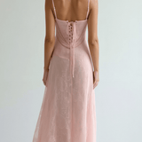 Mary Floral Jacquard Maxi Dress
