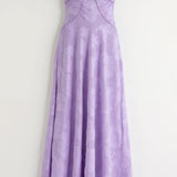 Mary Floral Jacquard Maxi Dress