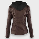 Leni | Leather Biker Jacket