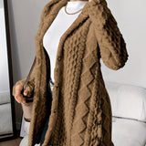 Sara - Plush Hooded Coat
