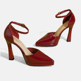 Leather Heels Evette