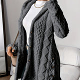 Sara - Plush Hooded Coat