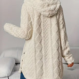 Sara - Plush Hooded Coat